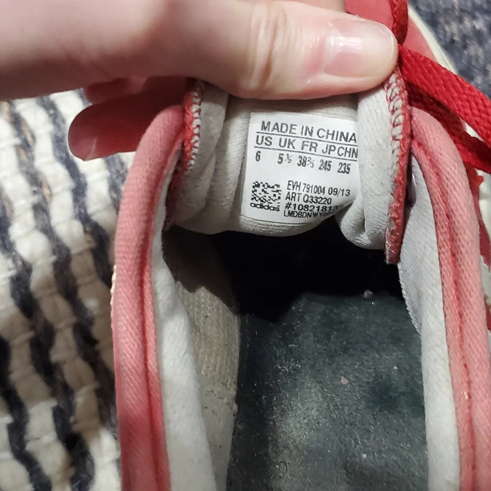 Men's red adidas Sneakers